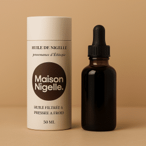 Cure Essentielle Maison Nigelle - Huile de Nigelle pure d'Éthiopie - flacon 50 ml